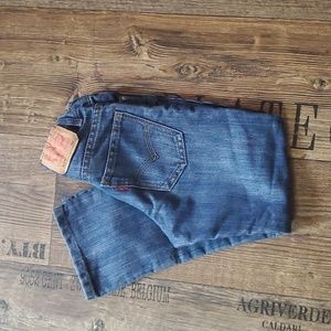 Levi's, red tag, 511 slim, size 6 regular, denim, jeans, adjustable waist